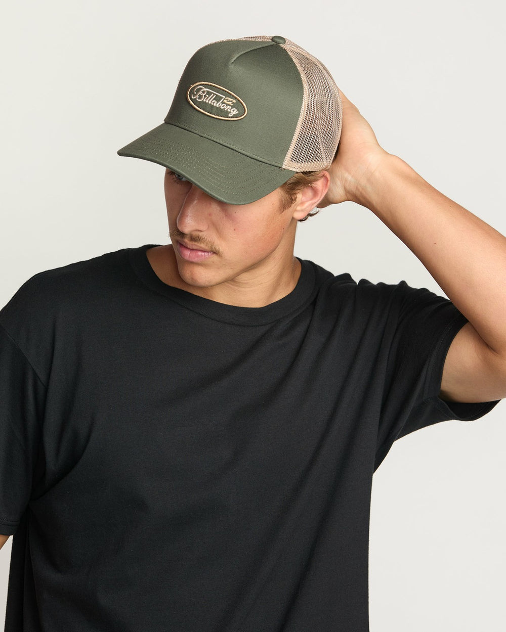 Bad Dog Trucker Hat - Military