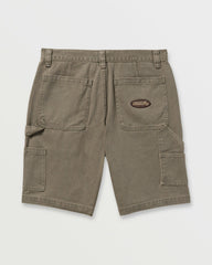 Bad Dog 21" Workwear Shorts - Brown
