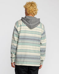Baja Long Sleeve Flannel Shirt - Oatmeal