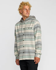 Baja Long Sleeve Flannel Shirt - Oatmeal