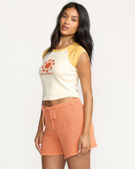 Beach Club Babe Short Sleeve T-Shirt - Butter