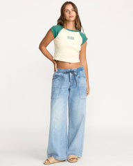 Beach Club Babe Short Sleeve T-Shirt - Evergreen
