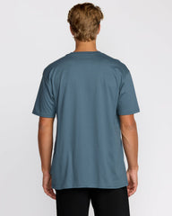 Beach Club Premium Short Sleeve T-Shirt - Steel Blue