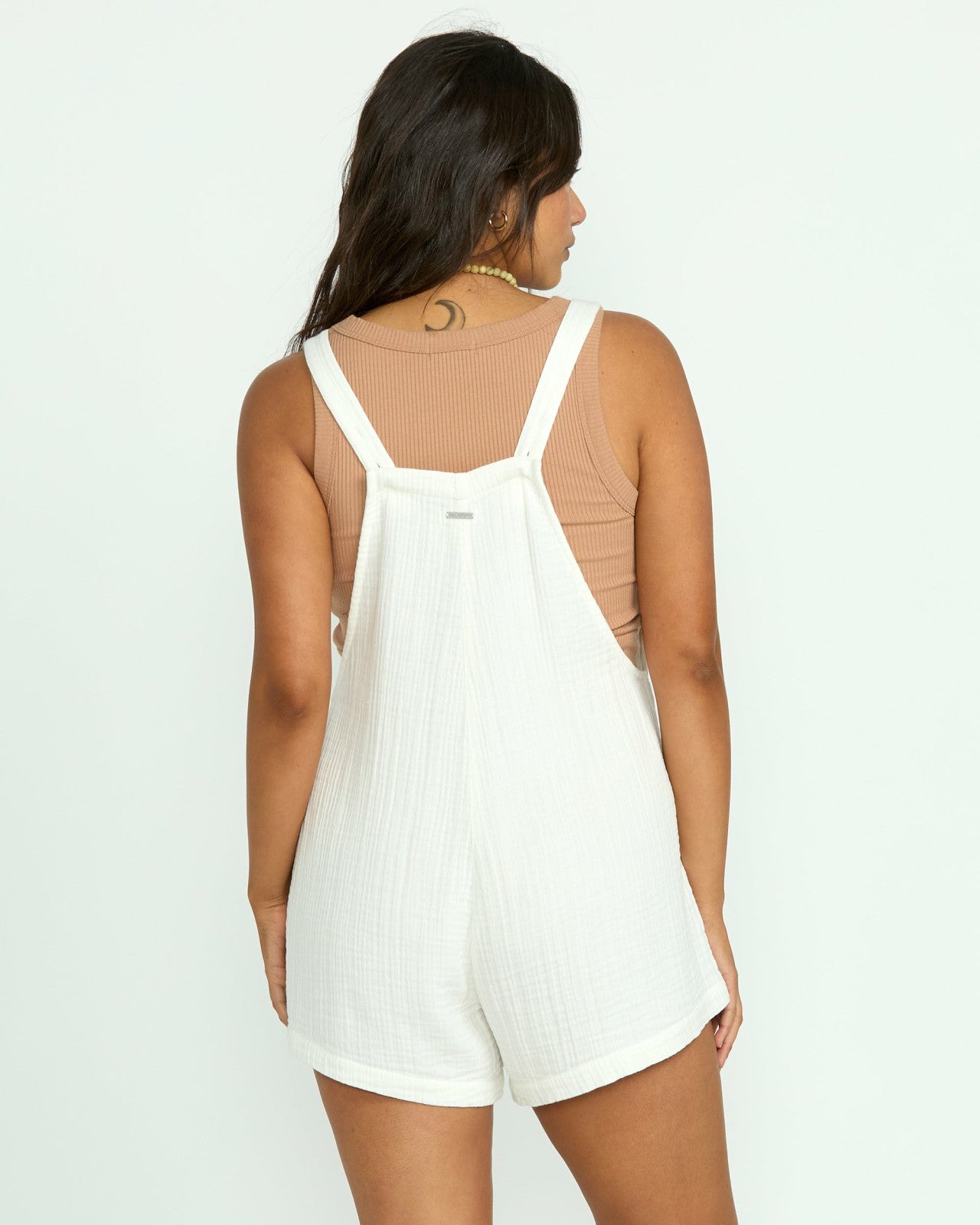 Beach Crush Romper - Salt Crystal