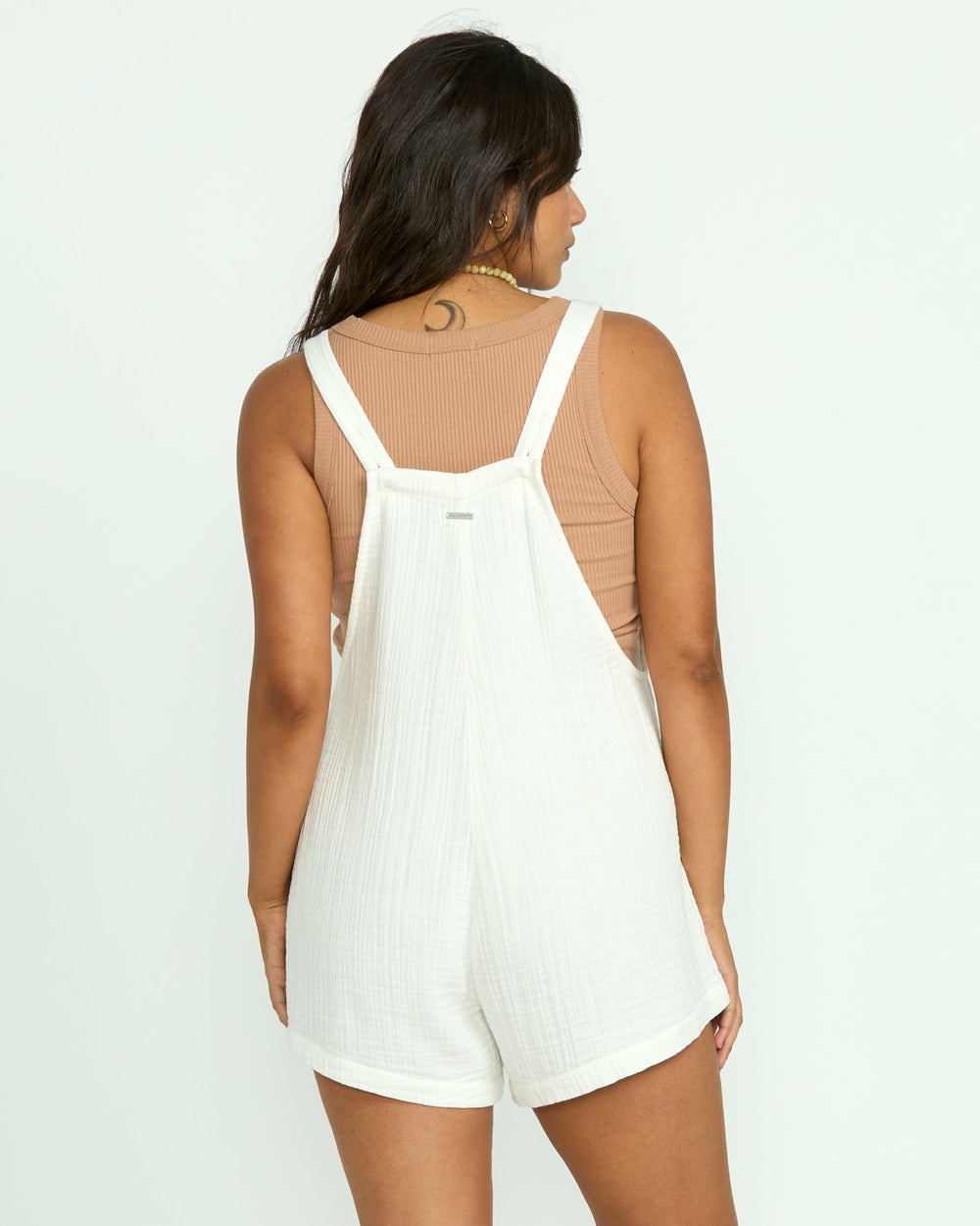 Beach Crush Romper - Salt Crystal