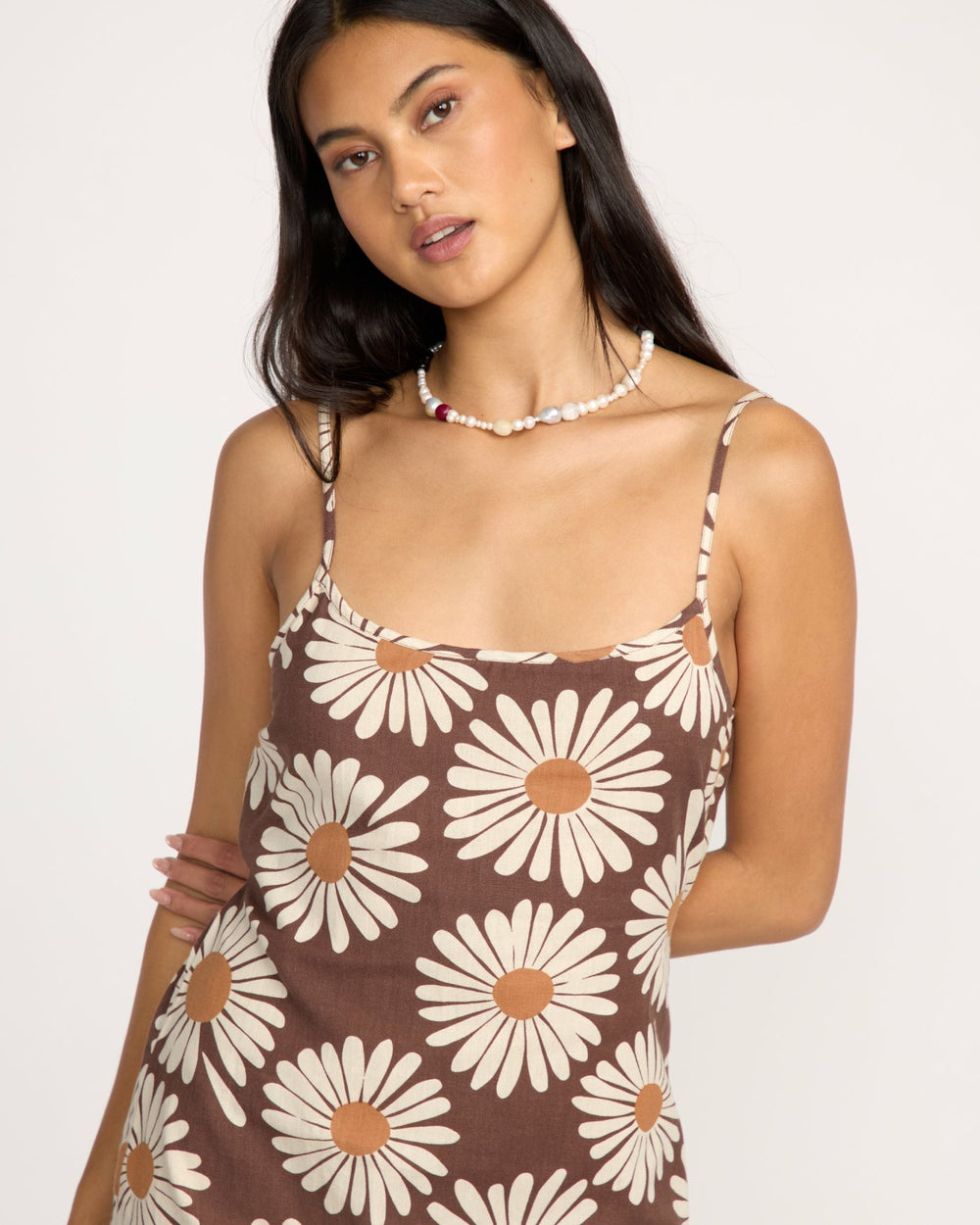Beach Haze Dress - Espresso