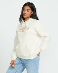 Beach Tropics Po Hoodie - Whitecap