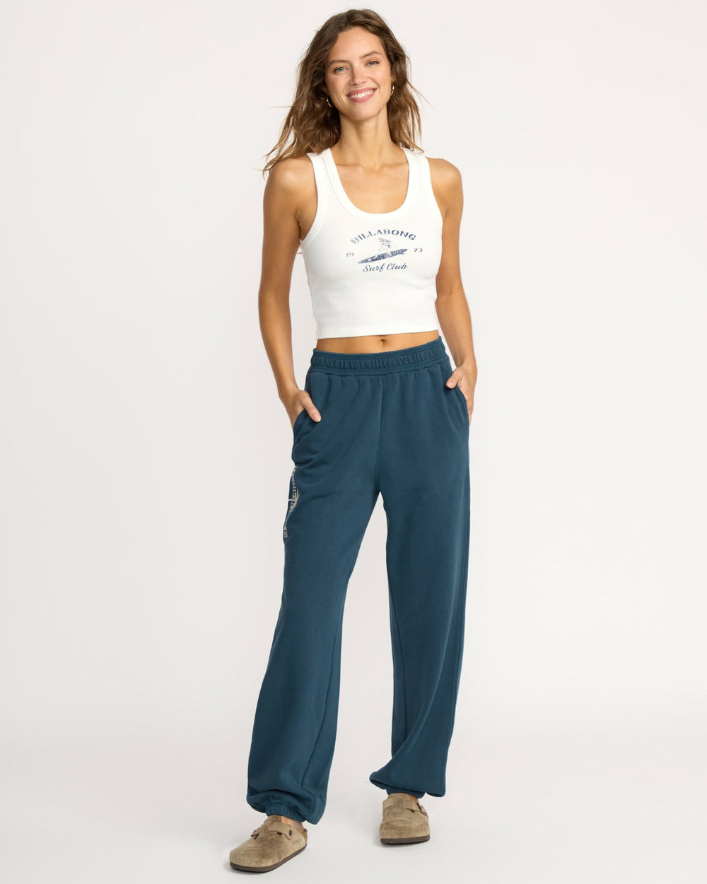 Best Wishes Fleece Pants - Navy