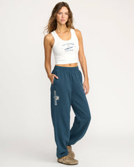 Best Wishes Fleece Pants - Navy