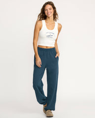Best Wishes Fleece Pants - Navy