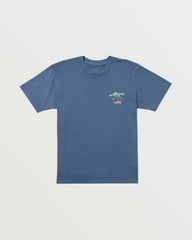 Better Premium Wave Wash Tee - Deep Blue