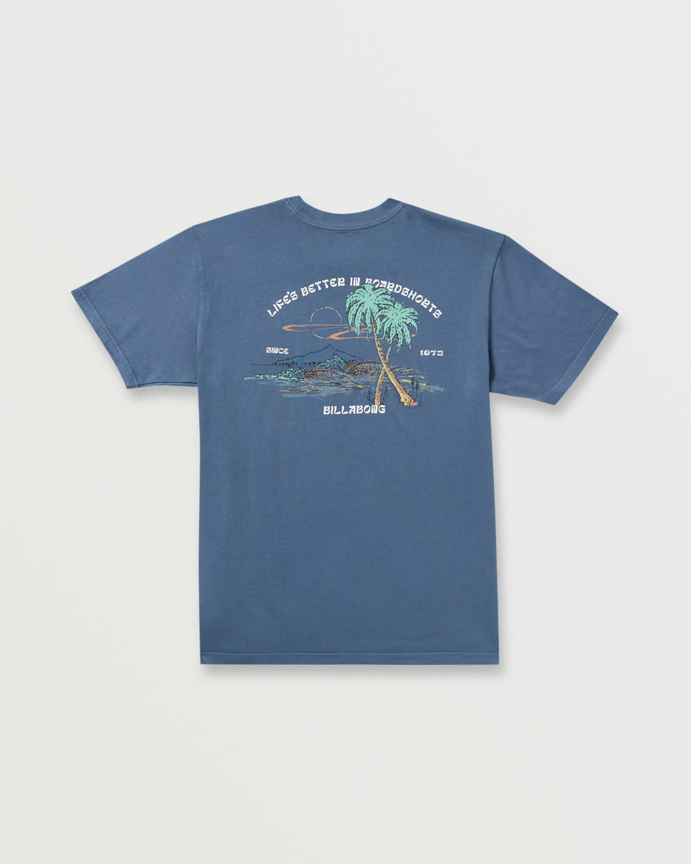 Better Premium Wave Wash Tee - Deep Blue