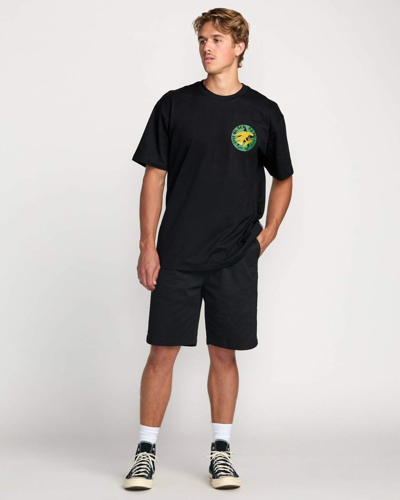 Billabong x Mami Wata Black Star Regular Tee - Black