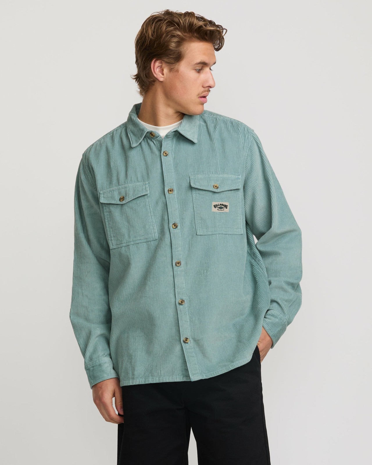 Bong Days Long Sleeve Shirt - Washed Blue