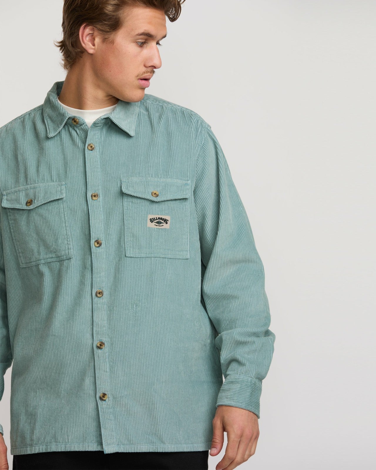 Bong Days Long Sleeve Shirt - Washed Blue