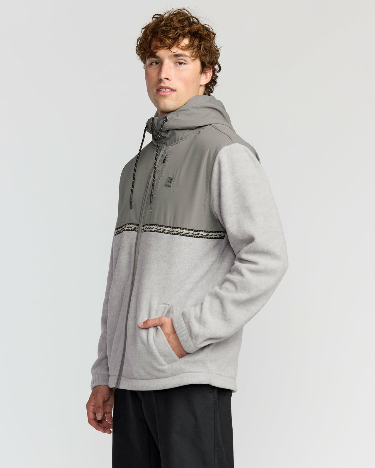 Boundary Lite Zip Sweatshirt - Gray Heather