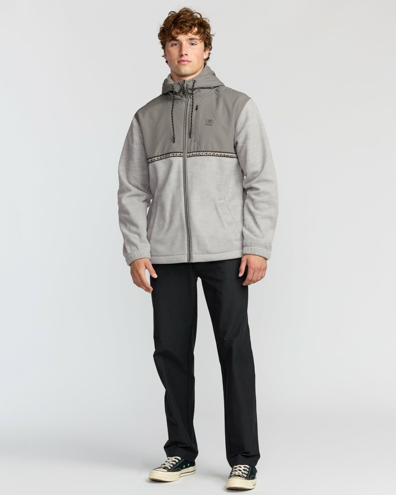Boundary Lite Zip Sweatshirt - Gray Heather