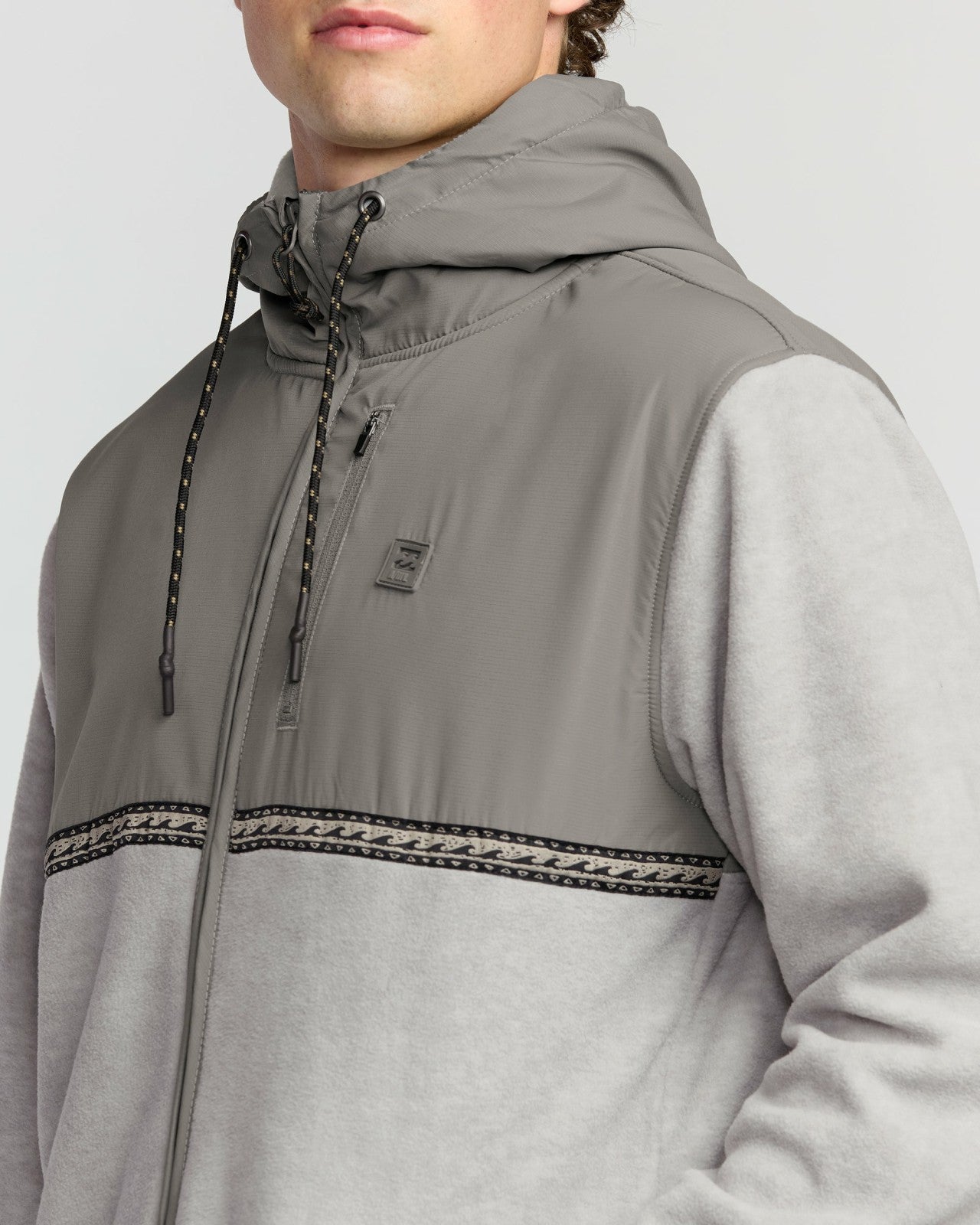 Boundary Lite Zip Sweatshirt - Gray Heather