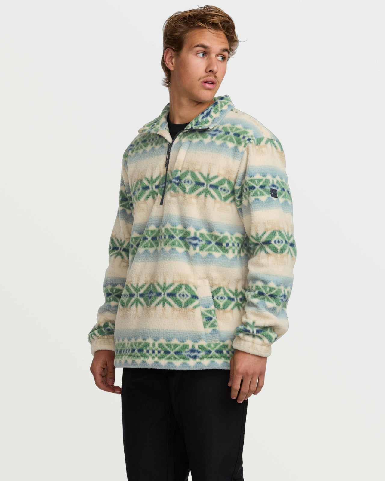 Boundary Mock Sweatshirt - Chino