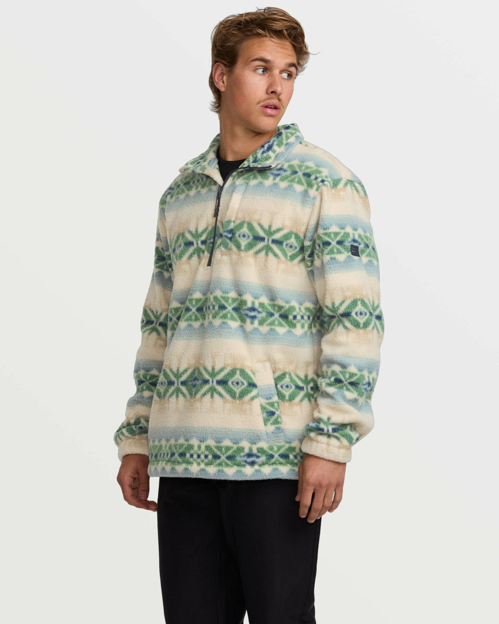Boundary Mock Sweatshirt - Chino
