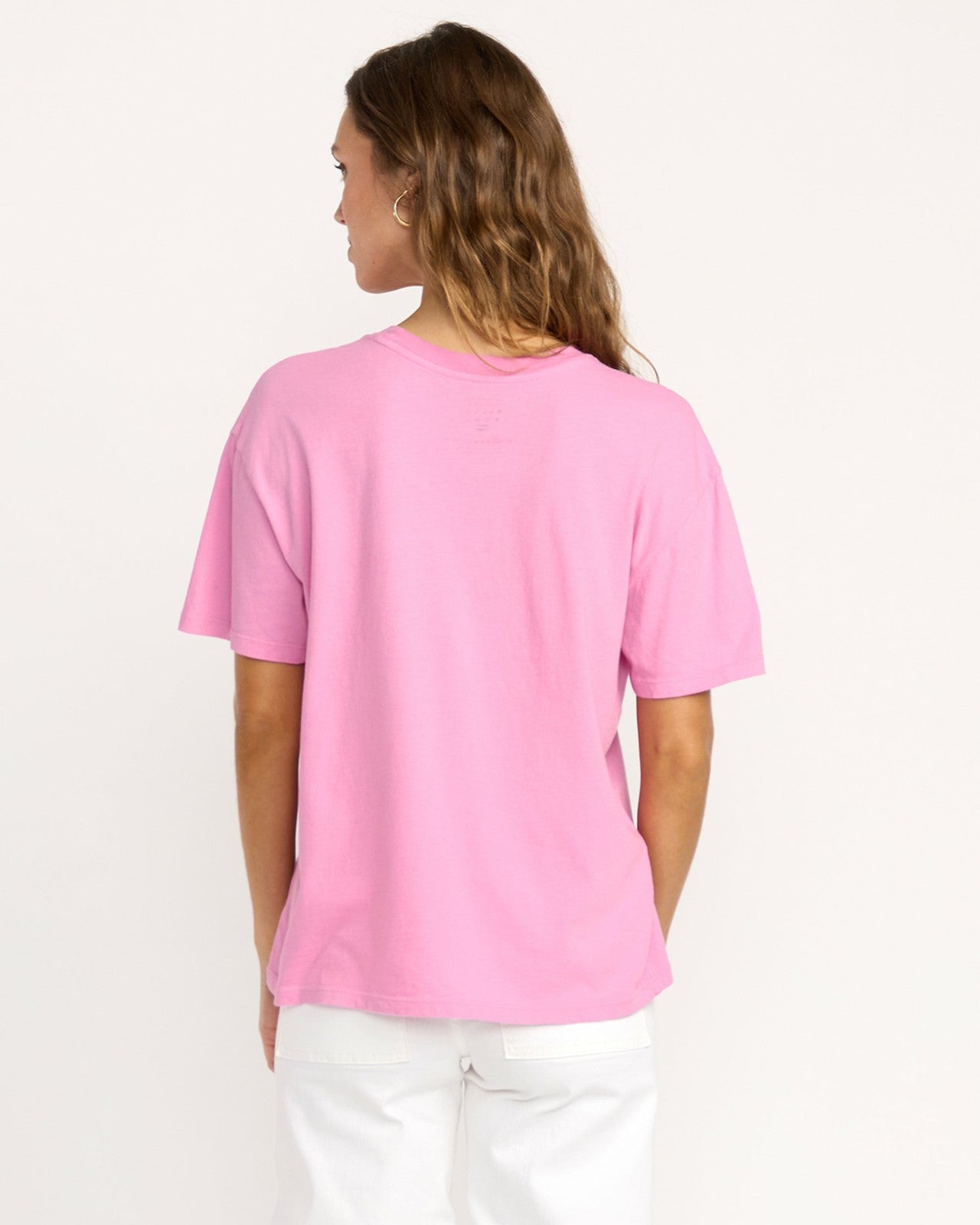Bright New Day Tee - Bright Rose