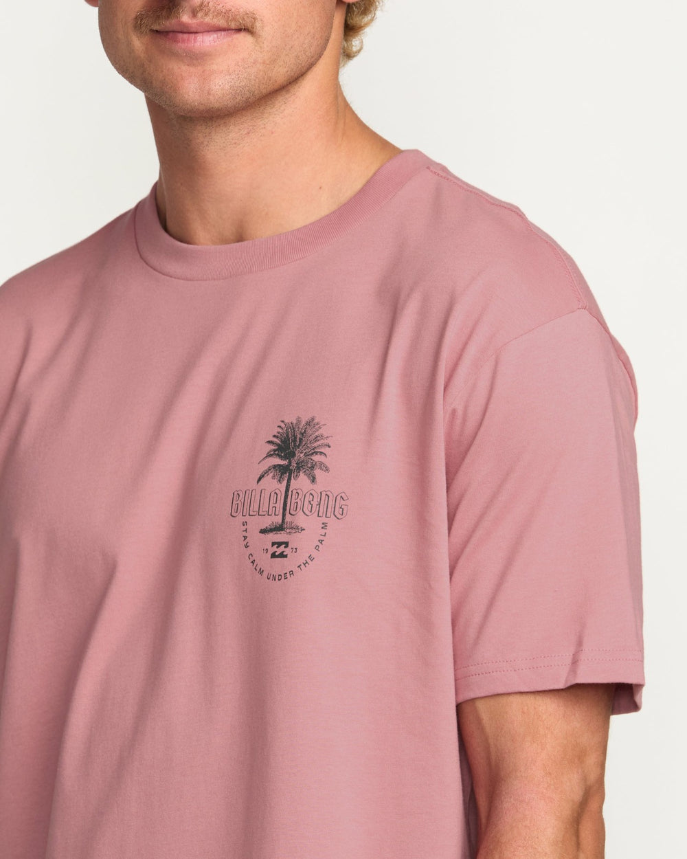 Calm Palm Premium Tee - Dusty Pink