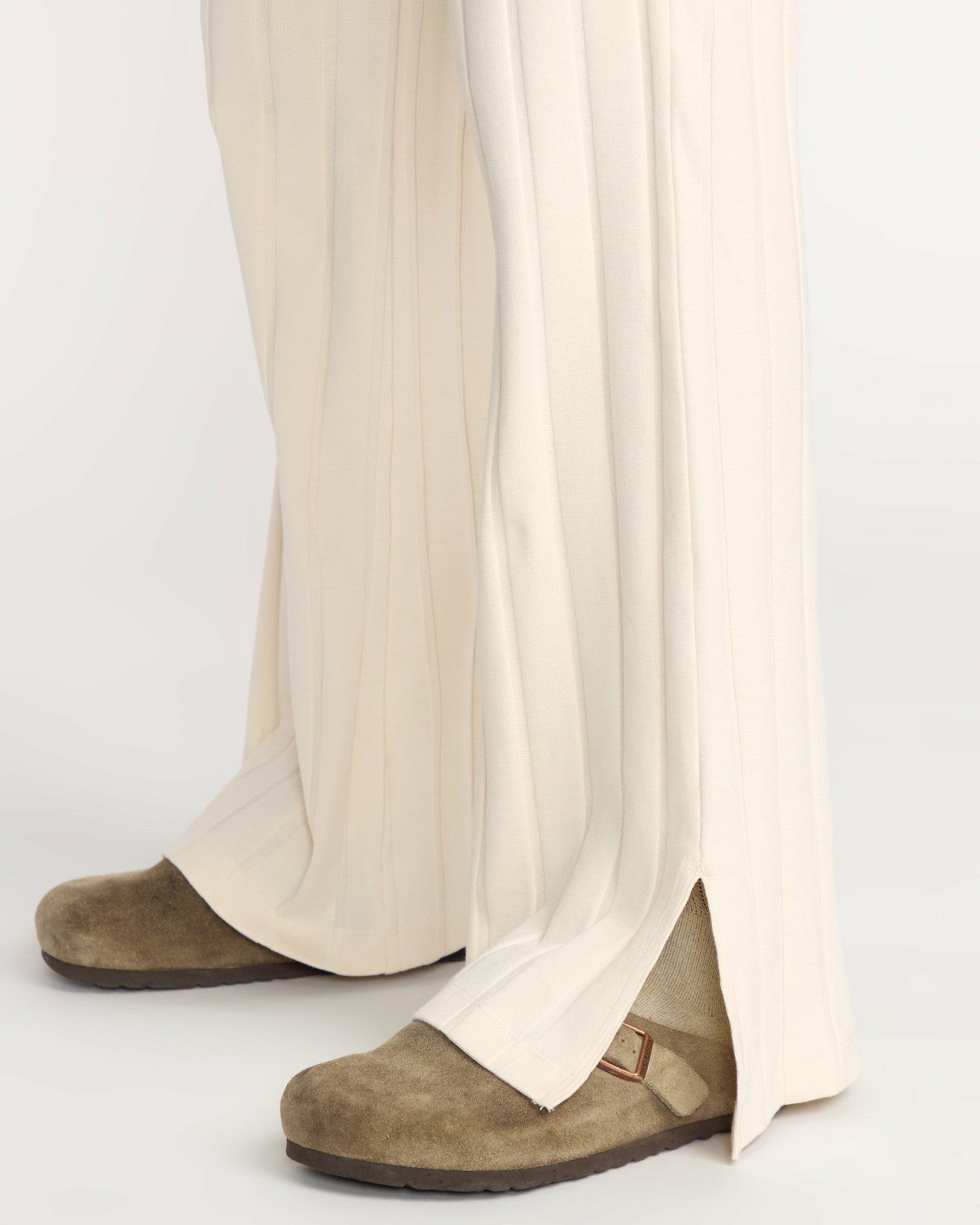 Cass Knit Pants - Whitecap