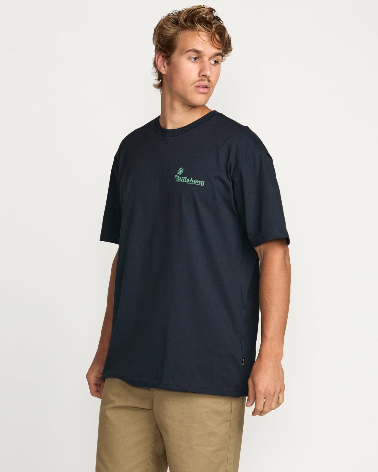Checking In Regular Tee - Aged Indigo