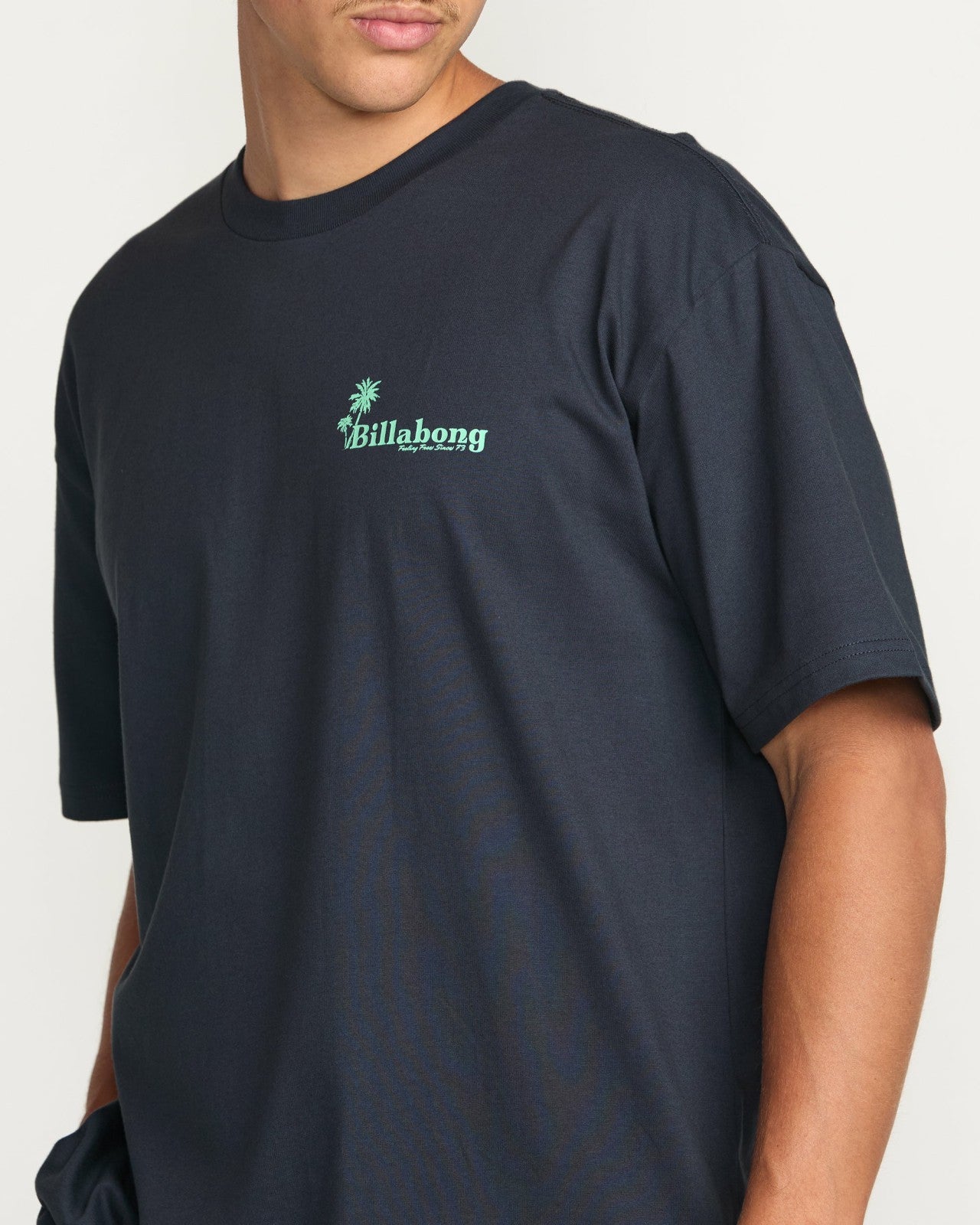 Checking In Regular Tee - Aged Indigo