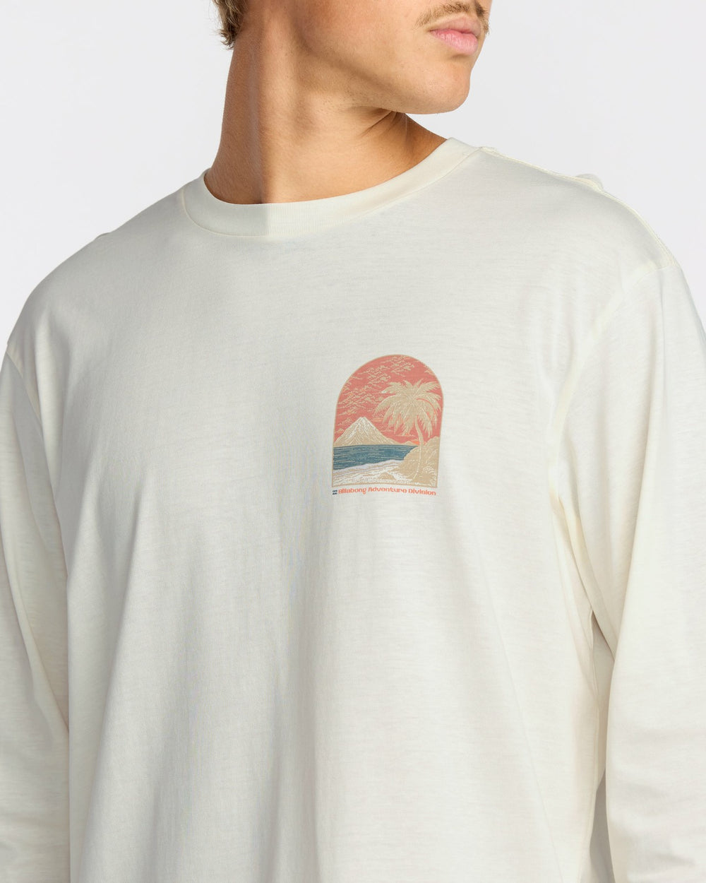 Coastal Range A/Div Long Sleeve T-Shirt - Off White