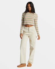 Collet Carpenter Denim Pant - White Cap