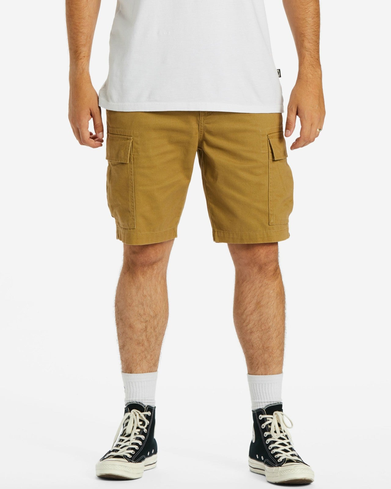 Combat Cargo 21" Shorts - Light Khaki