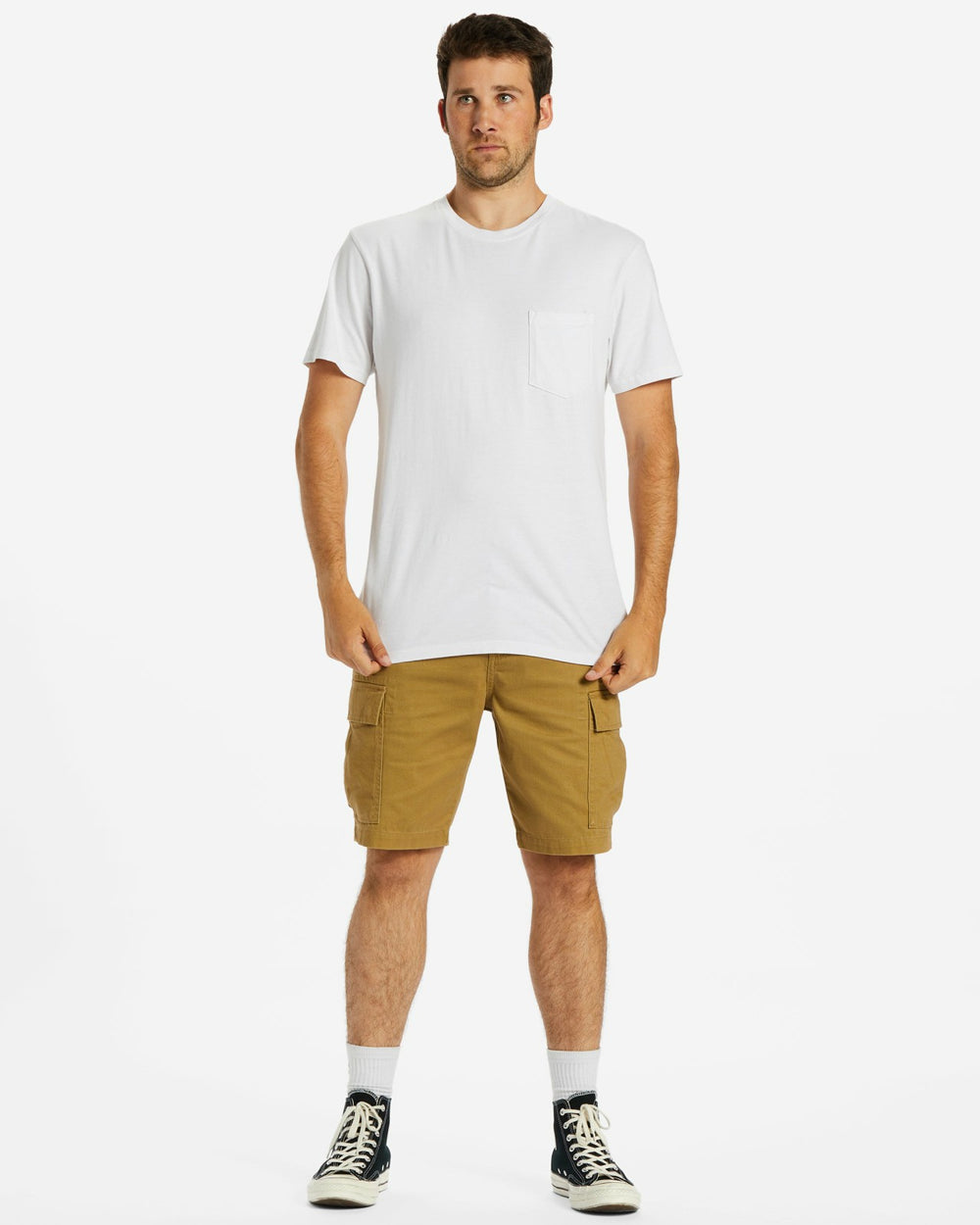 Combat Cargo 21" Shorts - Light Khaki