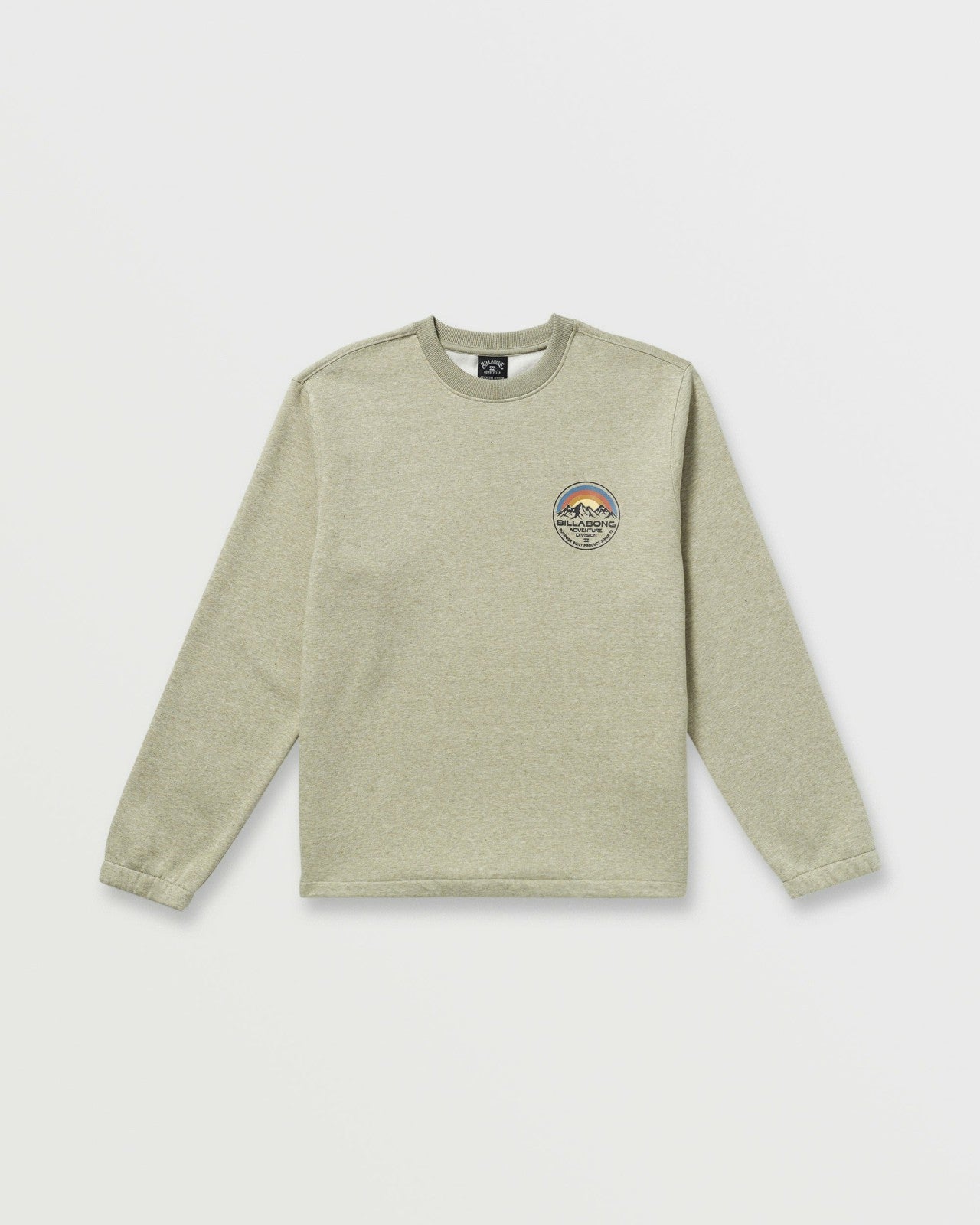 Compass Crew Sweatshirt - Sage Heather