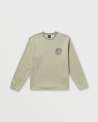 Compass Crew Sweatshirt - Sage Heather