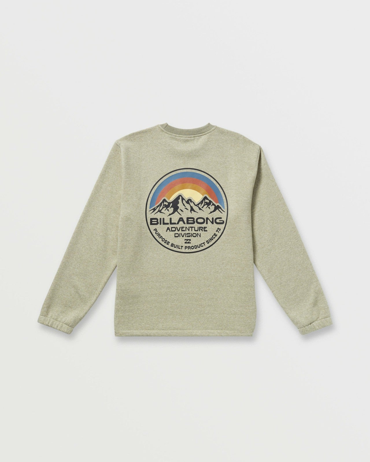 Compass Crew Sweatshirt - Sage Heather