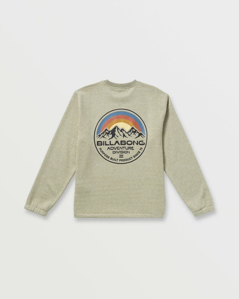 Compass Crew Sweatshirt - Sage Heather