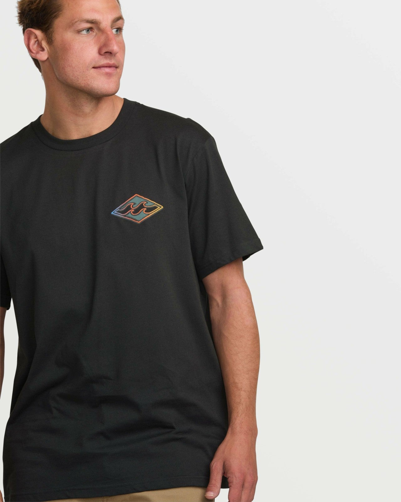 Crayon Wave Premium Tee - Dark Navy