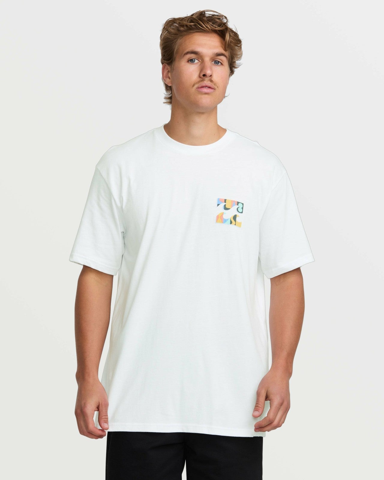 Crayon Wave Premium Tee - White