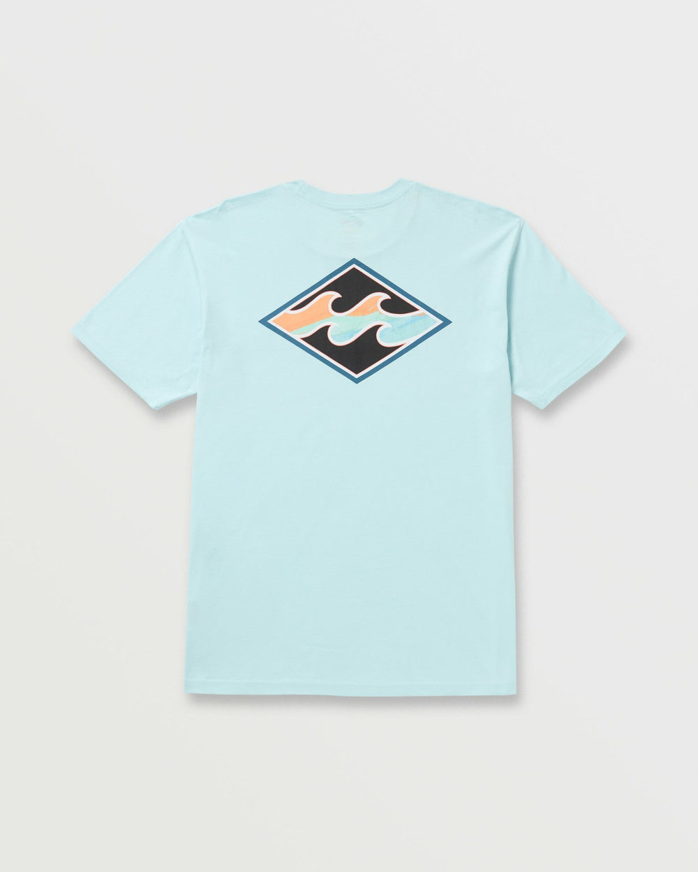 Crayon Wave Premium Tee - Coastal Blue