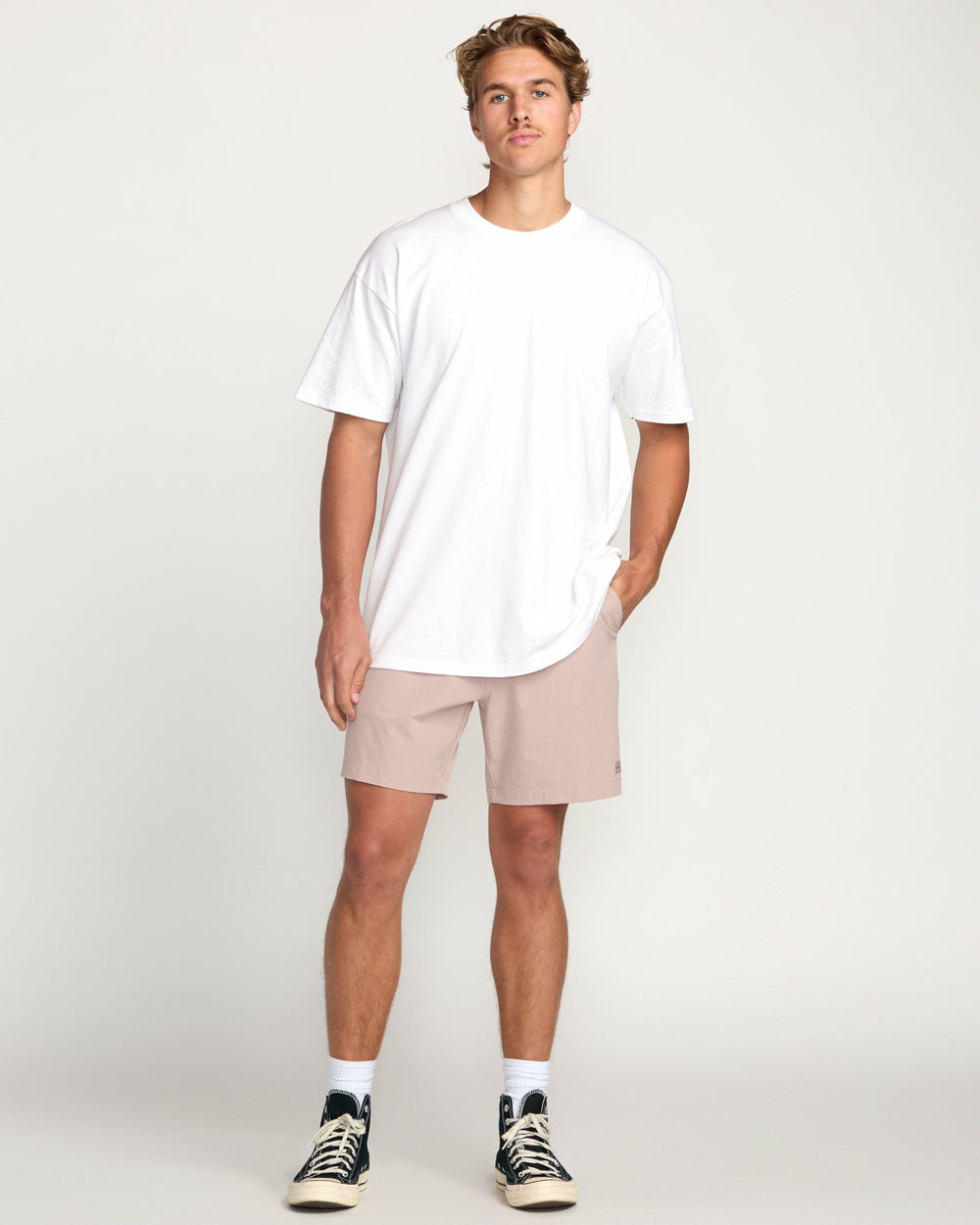 Crossfire Submersible 17" Hybrid Shorts - Dusty Pink