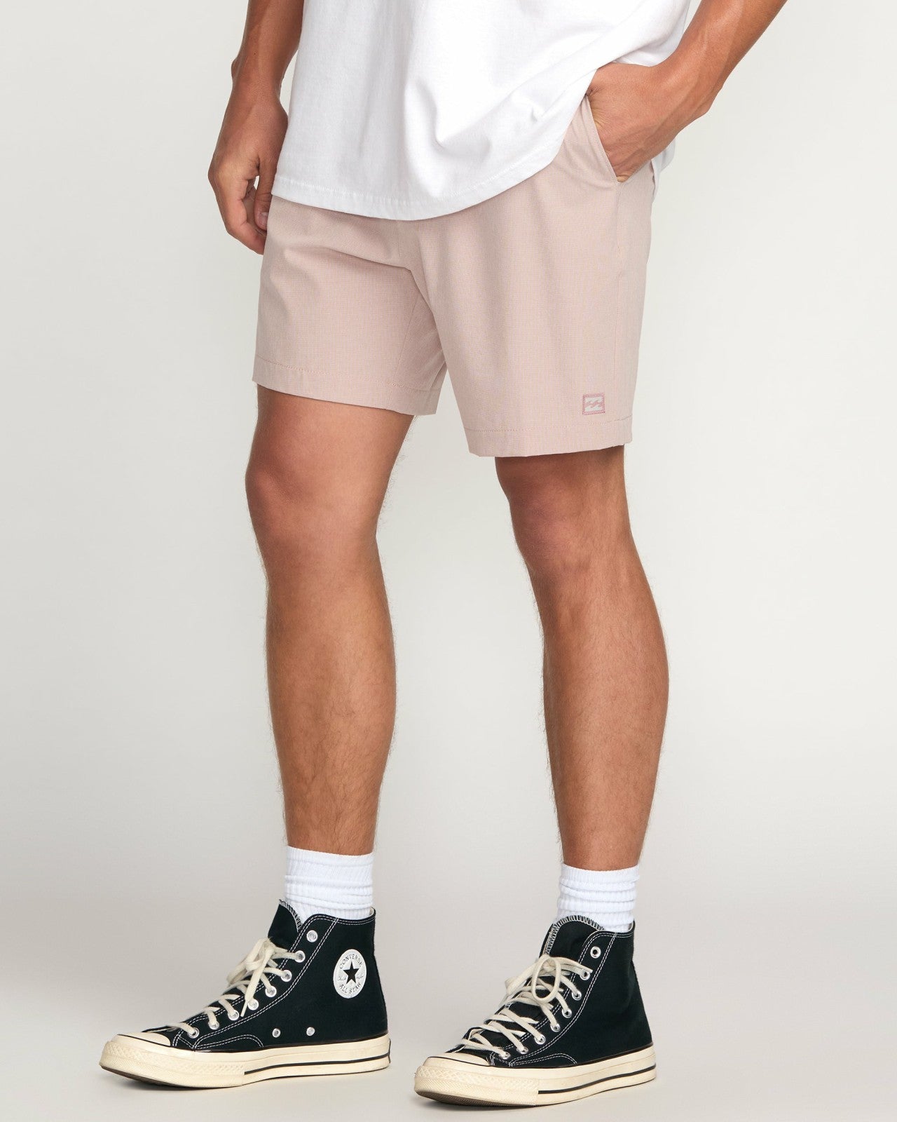 Crossfire Submersible 17" Hybrid Shorts - Dusty Pink