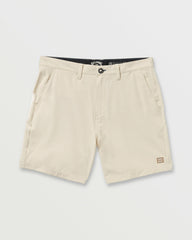 Crossfire Submersible 17" Hybrid Shorts - Sand