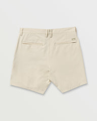 Crossfire Submersible 17" Hybrid Shorts - Sand