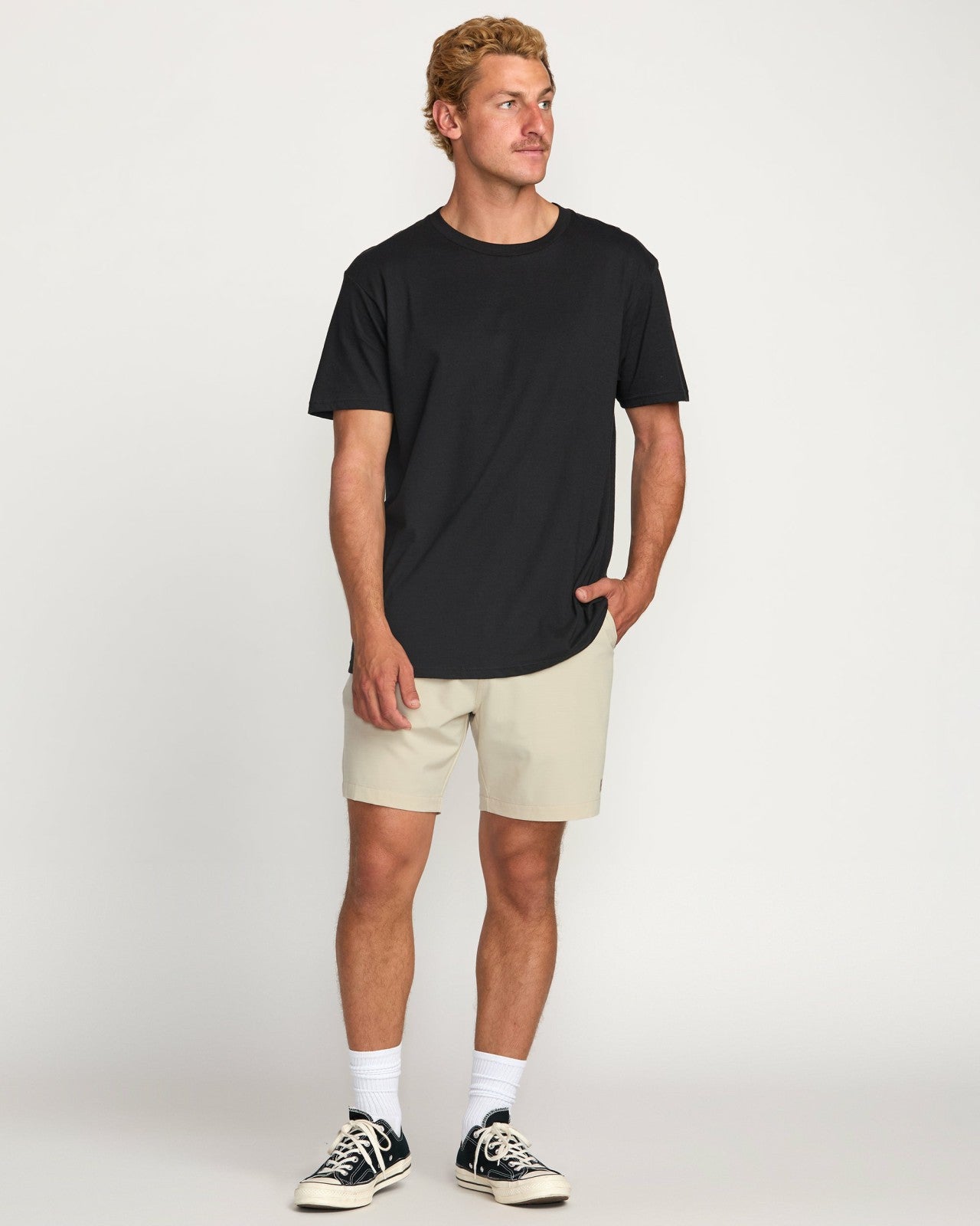 Crossfire Submersible 17" Hybrid Shorts - Sand