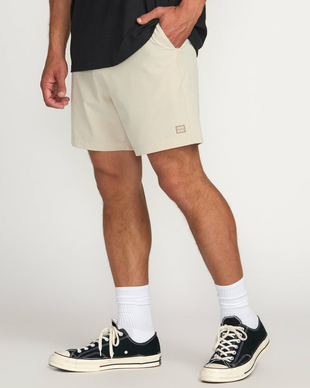 Crossfire Submersible 17" Hybrid Shorts - Sand