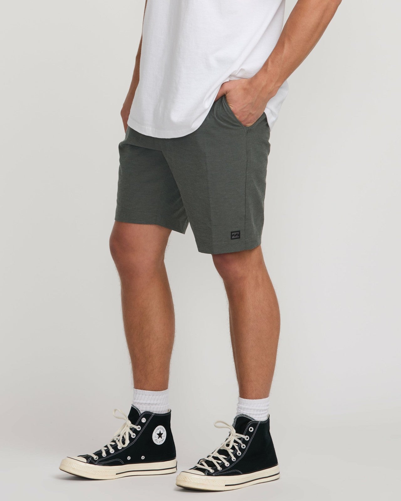 Crossfire Submersible 19" Hybrid Shorts - Asphalt