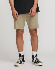 Crossfire Submersible 19" Hybrid Shorts - Khaki