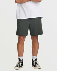 Crossfire Elastic Submersible 18" Hybrid Shorts - Asphalt