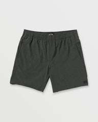 Crossfire Elastic Submersible 18" Hybrid Shorts - Asphalt